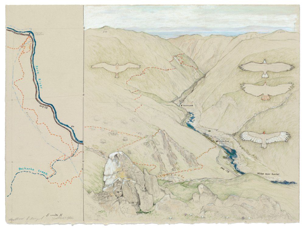 Kern Canyon artwork by Matthew Rangel — limited edition print
